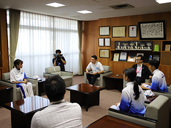 第24回全国障害者スポーツ大会出場報告の様子2