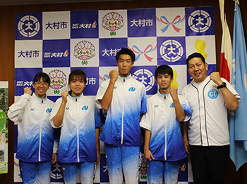 第24回全国障害者スポーツ大会出場報告の様子1