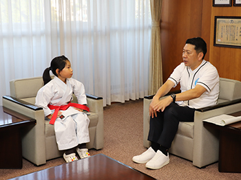 第25回全日本少年少女空手道選手権大会結果報告の様子2