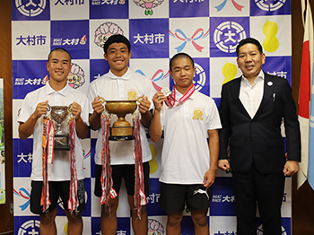 太陽生命カップ2025第16回全国中学生ラグビーフットボール大会結果報告の様子1