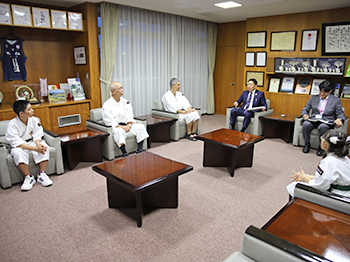 2025年少林寺拳法全国大会inかながわ出場報告の様子2