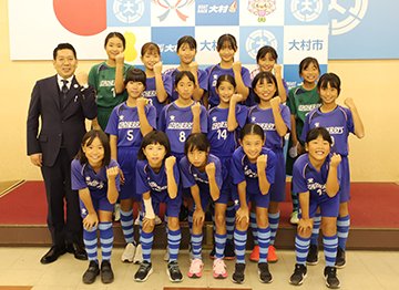 第12回なでしこMIYAZAKI(ミヤザキ)カップサッカーフェスティバル出場報告の様子1