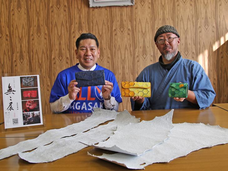 市長訪問（銀織庵水主中山智介様）の様子1