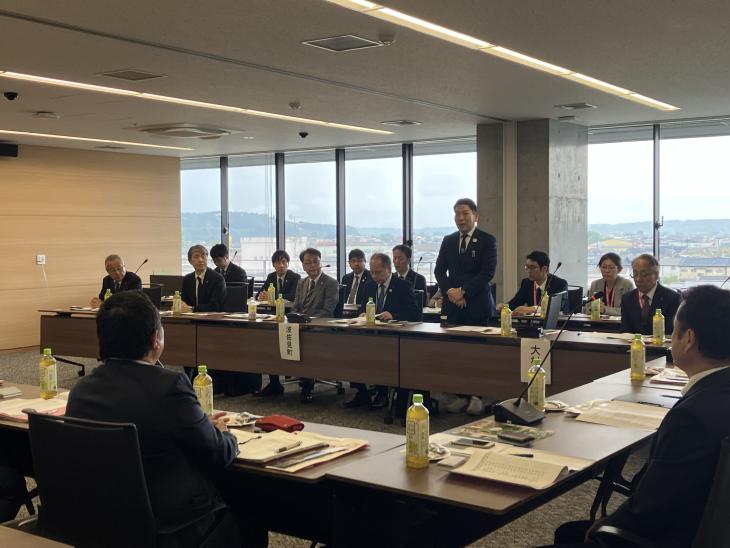 令和7年度天正遣欧少年使節ゆかりの地首長会議の様子