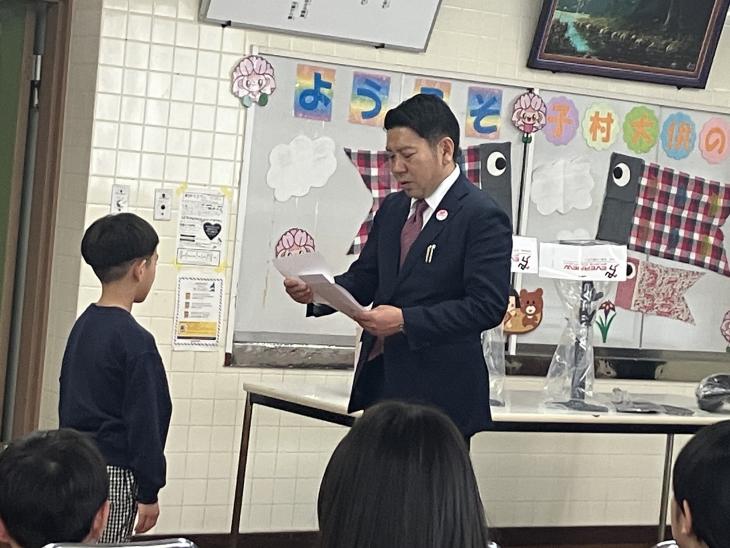 こどもの日児童養護施設訪問の様子4
