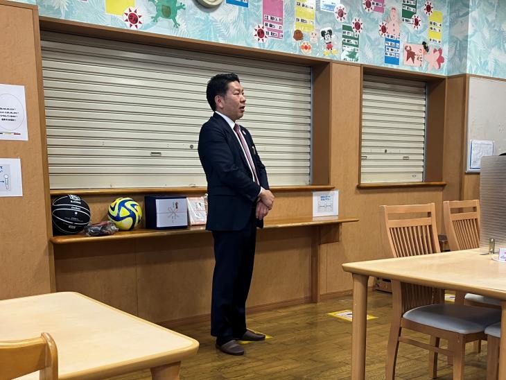 こどもの日児童養護施設訪問の様子5