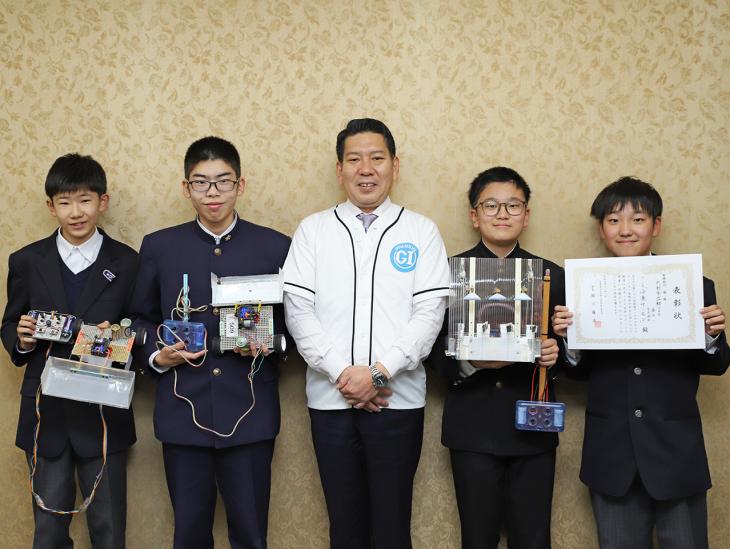 第26回創造アイディアロボットコンテスト九州地区中学生大会出場報告の様子1