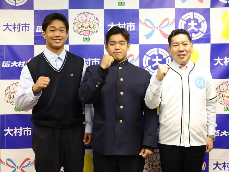 第105回全国高等学校ラグビーフットボール大会出場報告の様子1