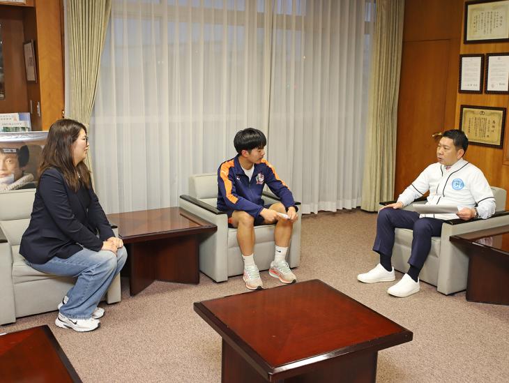 KYFA第37回九州アンダー15サッカー選手権大会出場結果報告の様子2