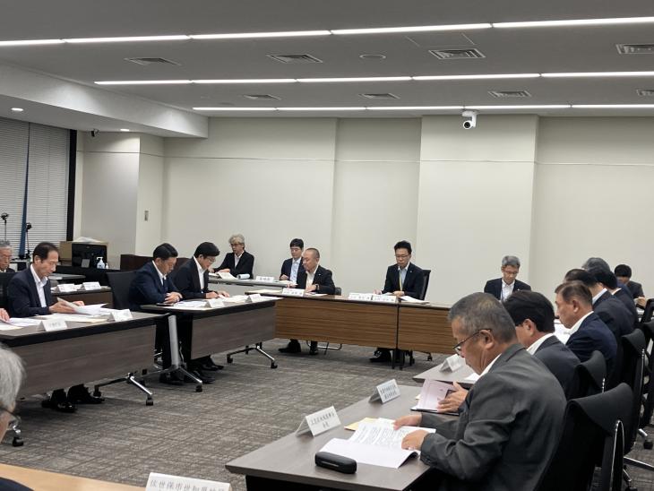 要望活動(東彼杵道路建設促進期成会)の様子2