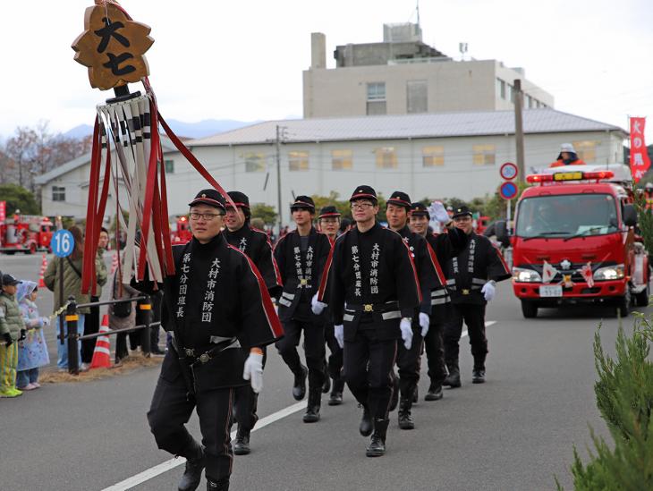 大村市消防出初式の様子5