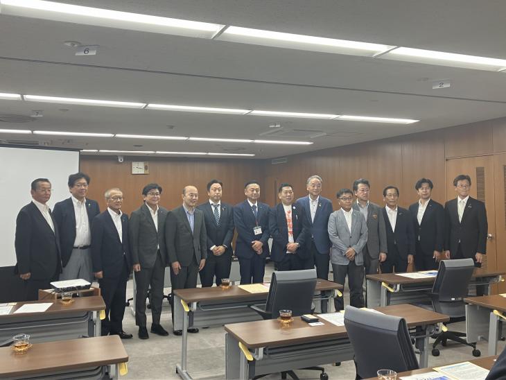 令和7年度長崎県市長行政研修(泉佐野市)の様子