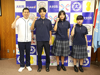 第71回全国高等学校総合体育大会フェンシング大会出場報告の様子1