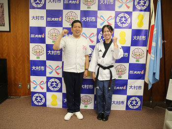 第19回全日本学生テコンドー選手権大会出場報告の様子1