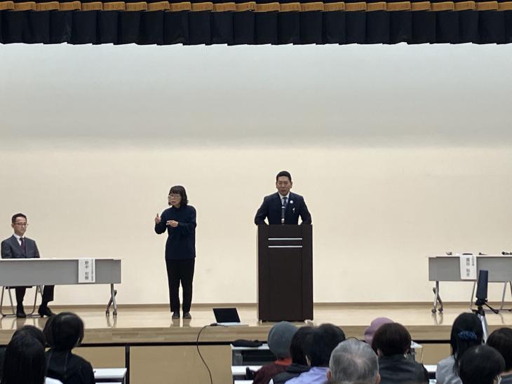 市立大村市民病院「市民公開講座」の様子