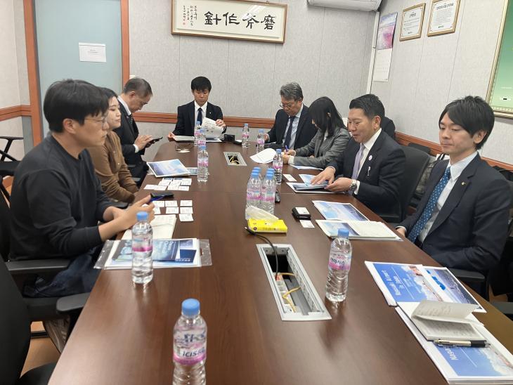 訪日旅行事業者に対する、プレゼンの様子5