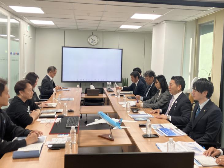 訪日旅行事業者に対する、プレゼンの様子6