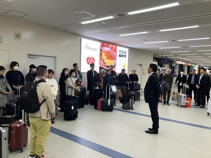 韓国訪問トップセールスの様子(解散式)