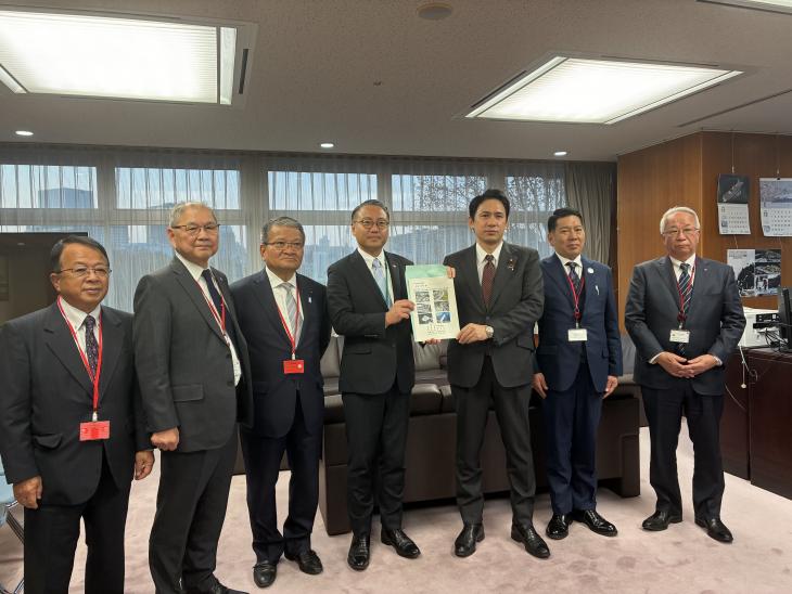 要望活動【県要望】（防災・減災・国土強靱化の予算確保に関する要望）の様子2