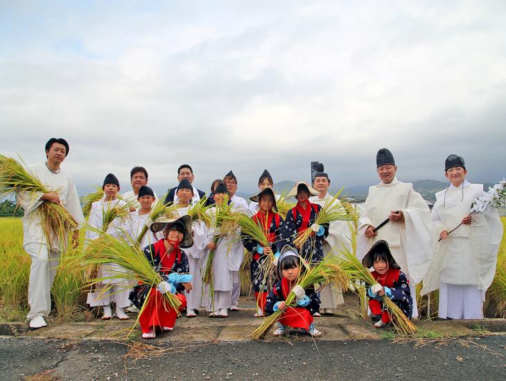 宮中献穀事業「抜穂祭」の様子4