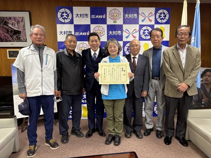 第29回市長杯グラウンド・ゴルフ大会(団体ゲーム)結果報告の様子