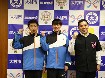 第10回全国ミズノカップジュニア選抜ソフトテニス大会ほか結果報告の様子1