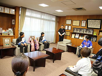 第10回全国ミズノカップジュニア選抜ソフトテニス大会ほか結果報告の様子2