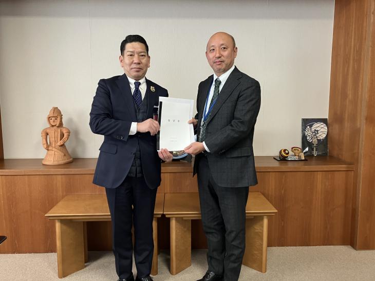 九州防衛局への要望活動の様子