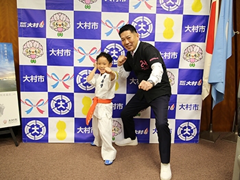 第43回全日本空手道選手権大会2025（幼児年長男女混合クラス）の様子1