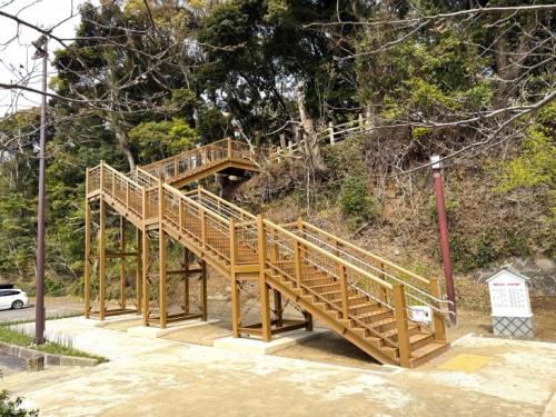 ボートレース大村周辺整備大村公園木製階段改修工事
