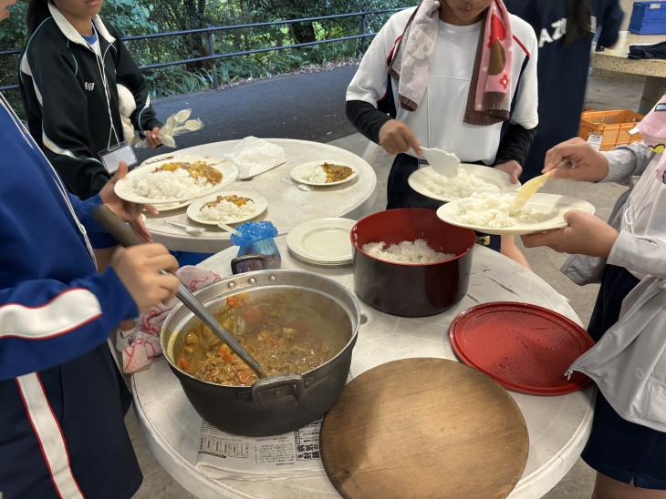 野外炊飯