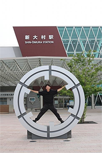 駅前広場モニュメント