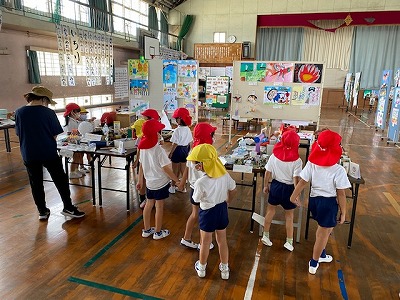 幼稚園作品展