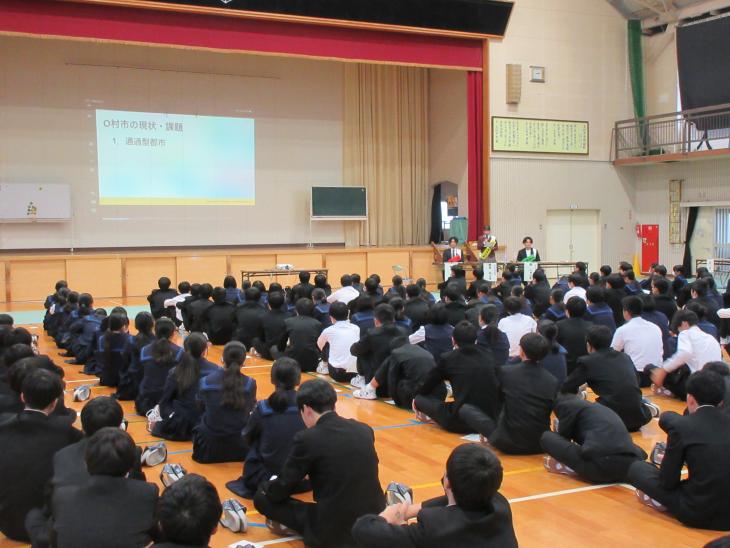票育授業の様子（大村1）