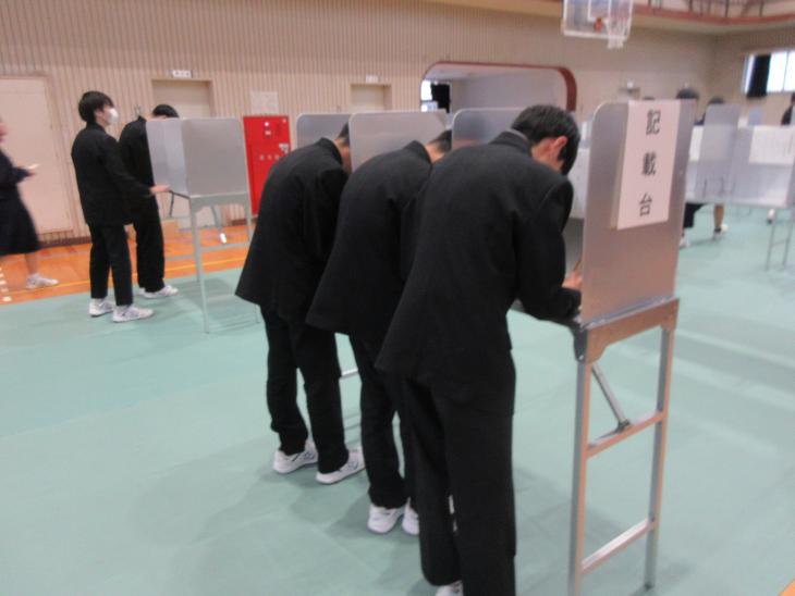 票育授業の様子（大村5）