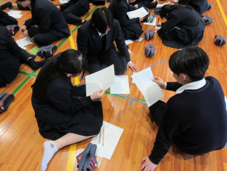 大村高校票育授業の様子2