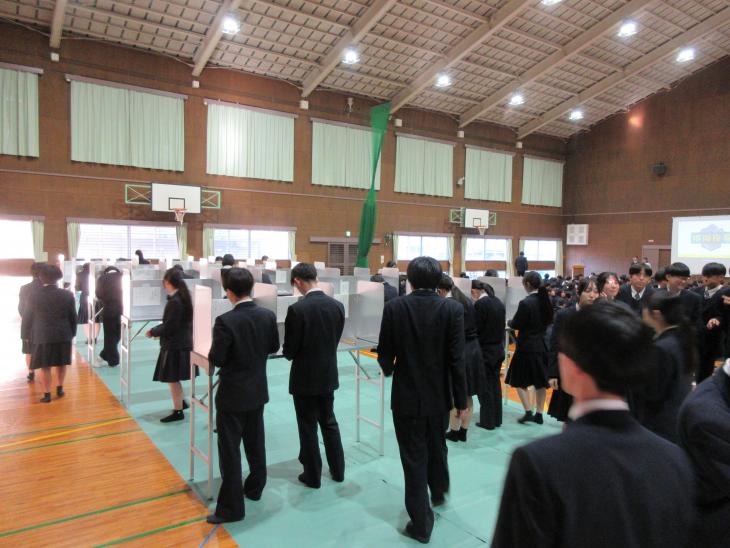 大村高校票育授業の様子4