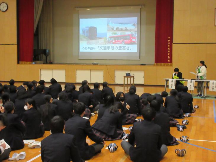 向陽高校票育授業の様子2