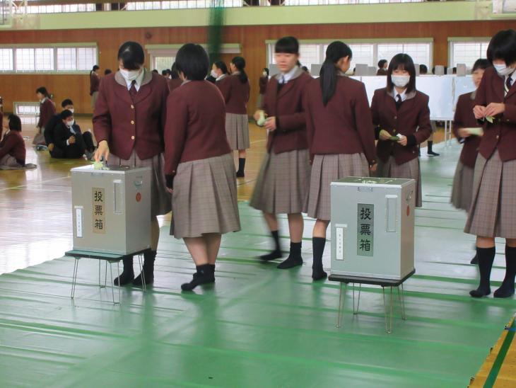 大村市／大村城南高校票育授業