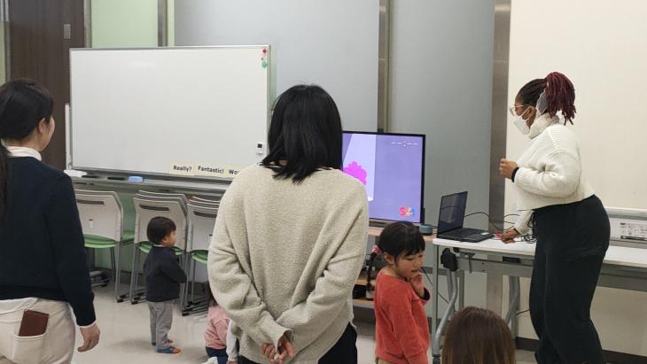親子で英語の音を楽しもうの様子2