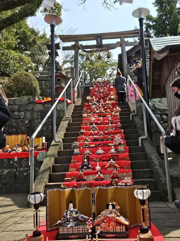 松原八幡神社石段