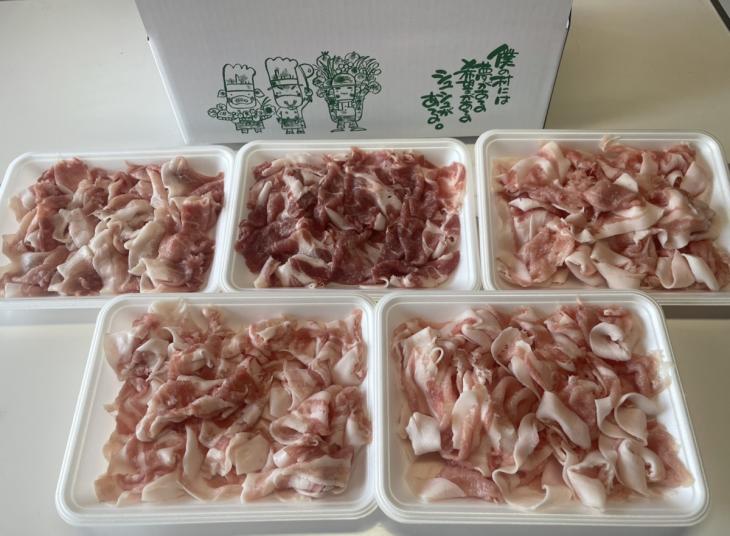 Bシュシュ豚肉セット