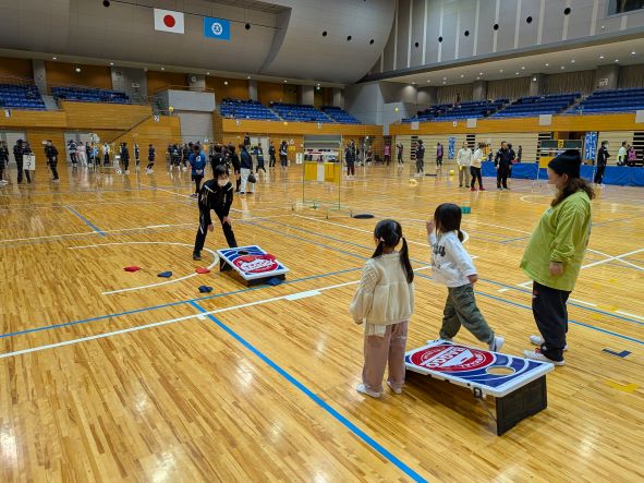 バッゴウ体験の様子