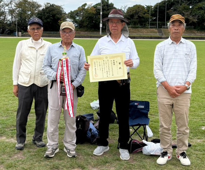 グラウンド・ゴルフ準優勝