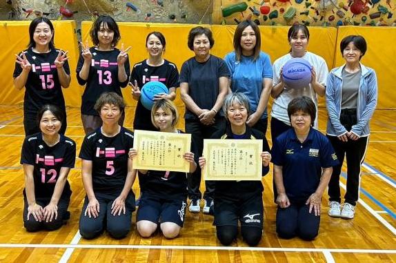 ソフトバレーボール第3位