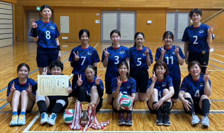 バレーボール準優勝