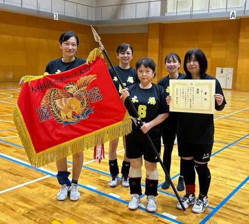 ソフトバレーボール優勝