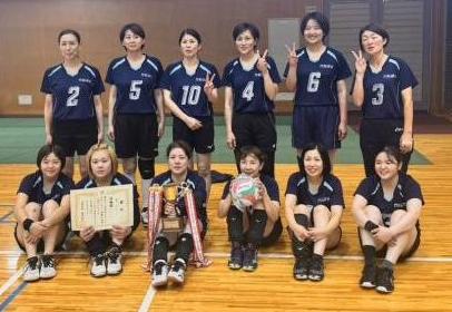 バレーボール準優勝