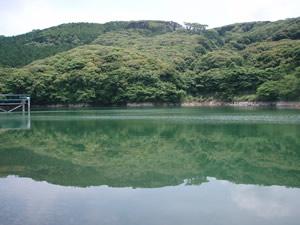 池田貯水池の写真