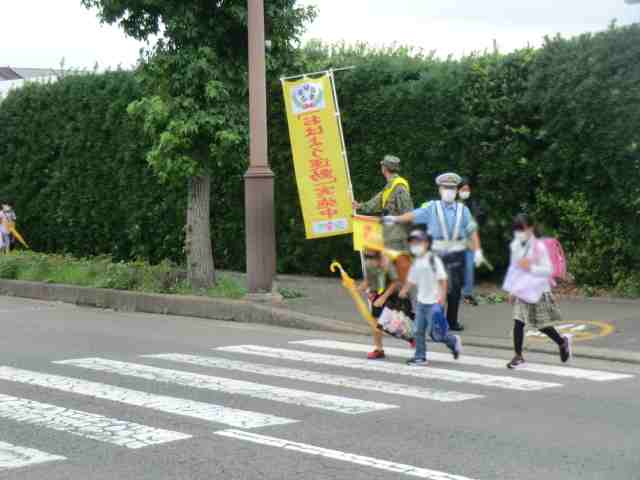 朝の登校